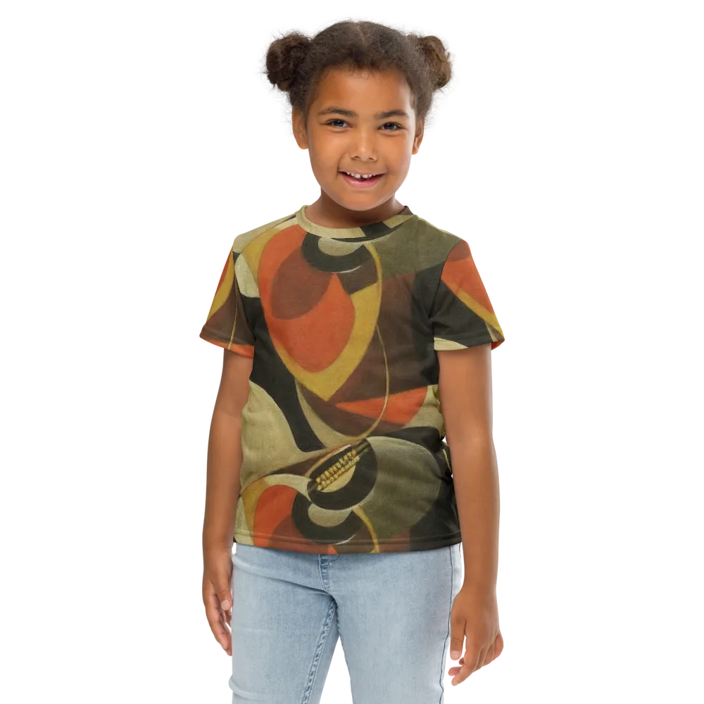 Sienna Circuit on Kids Crew Neck T-Shirt — Front