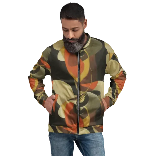 Sienna Circuit on a Bomber Jacket