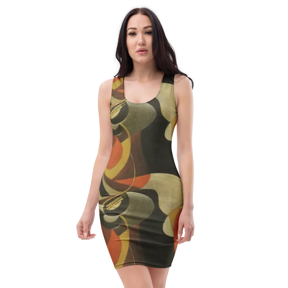 Sienna Circuit on Bodycon Dress — Front
