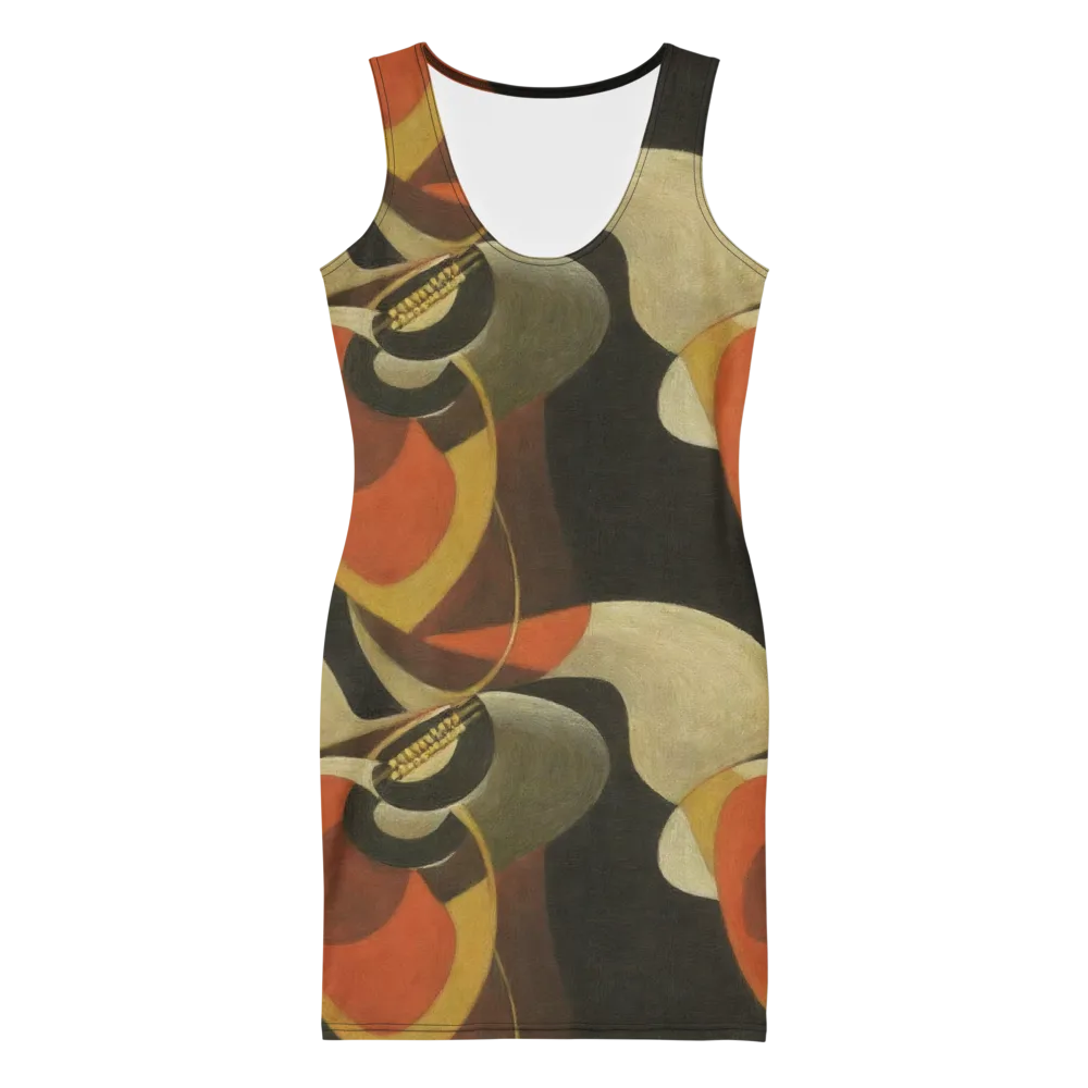 Sienna Circuit on Bodycon Dress — Front
