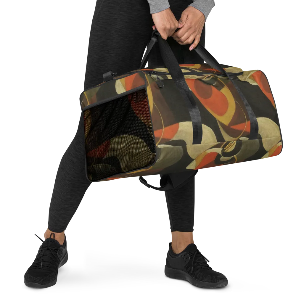 Sienna Circuit on Duffle Bag — Right Front