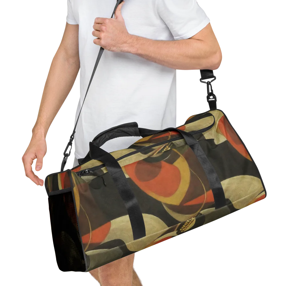 Sienna Circuit on Duffle Bag — Right Front