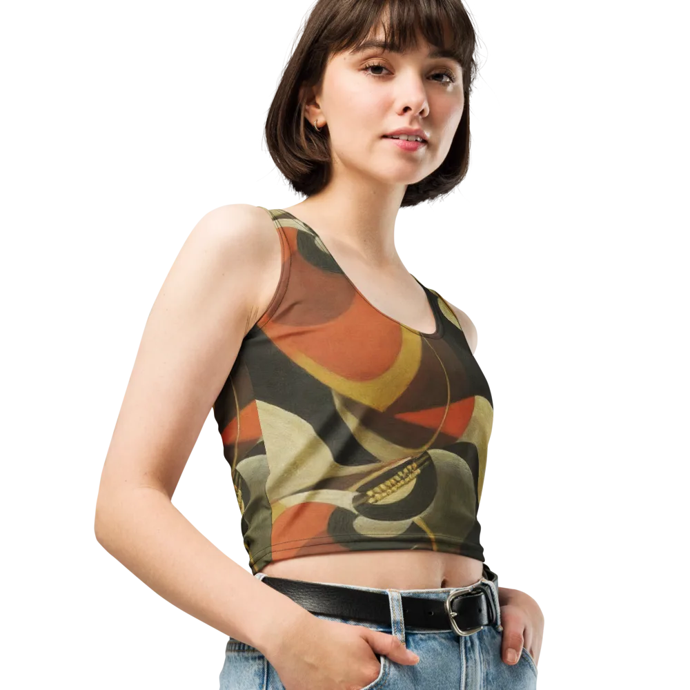 Sienna Circuit on Crop Top — Right Front