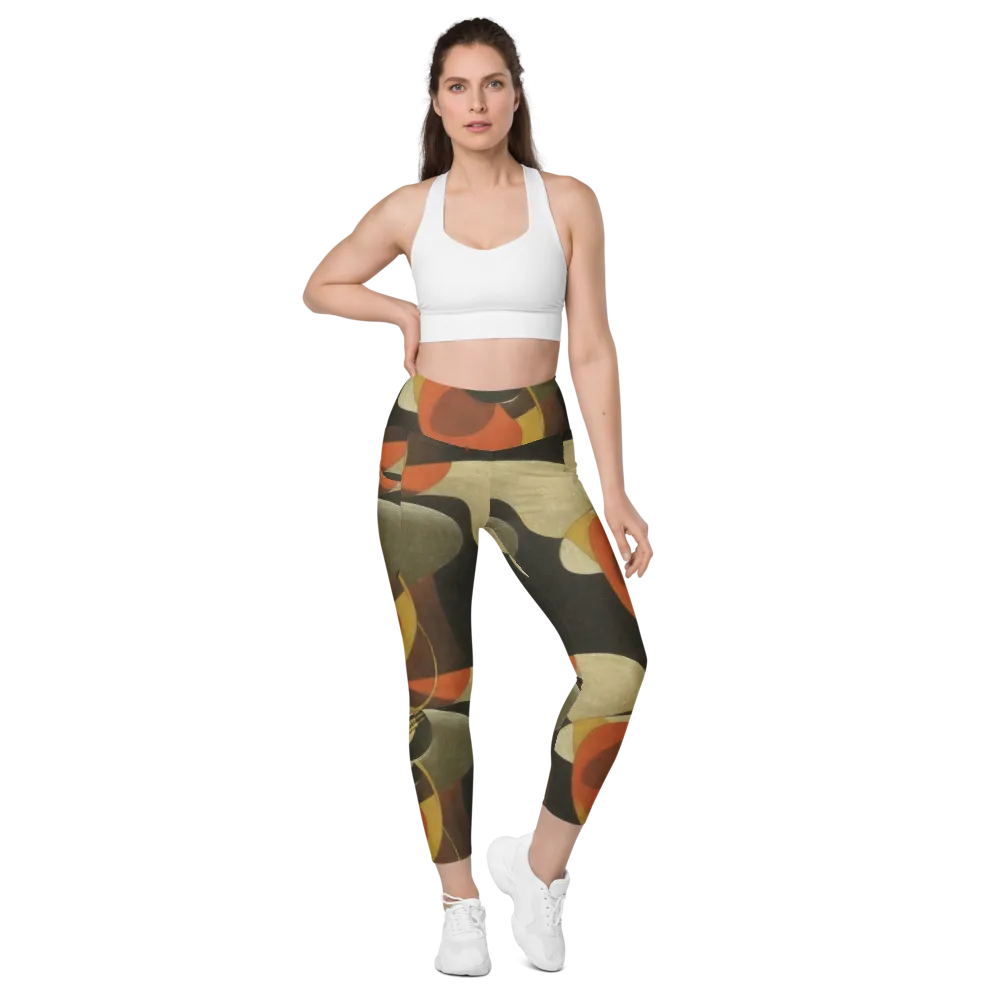 Sienna Circuit on Leggings with Pockets — Front