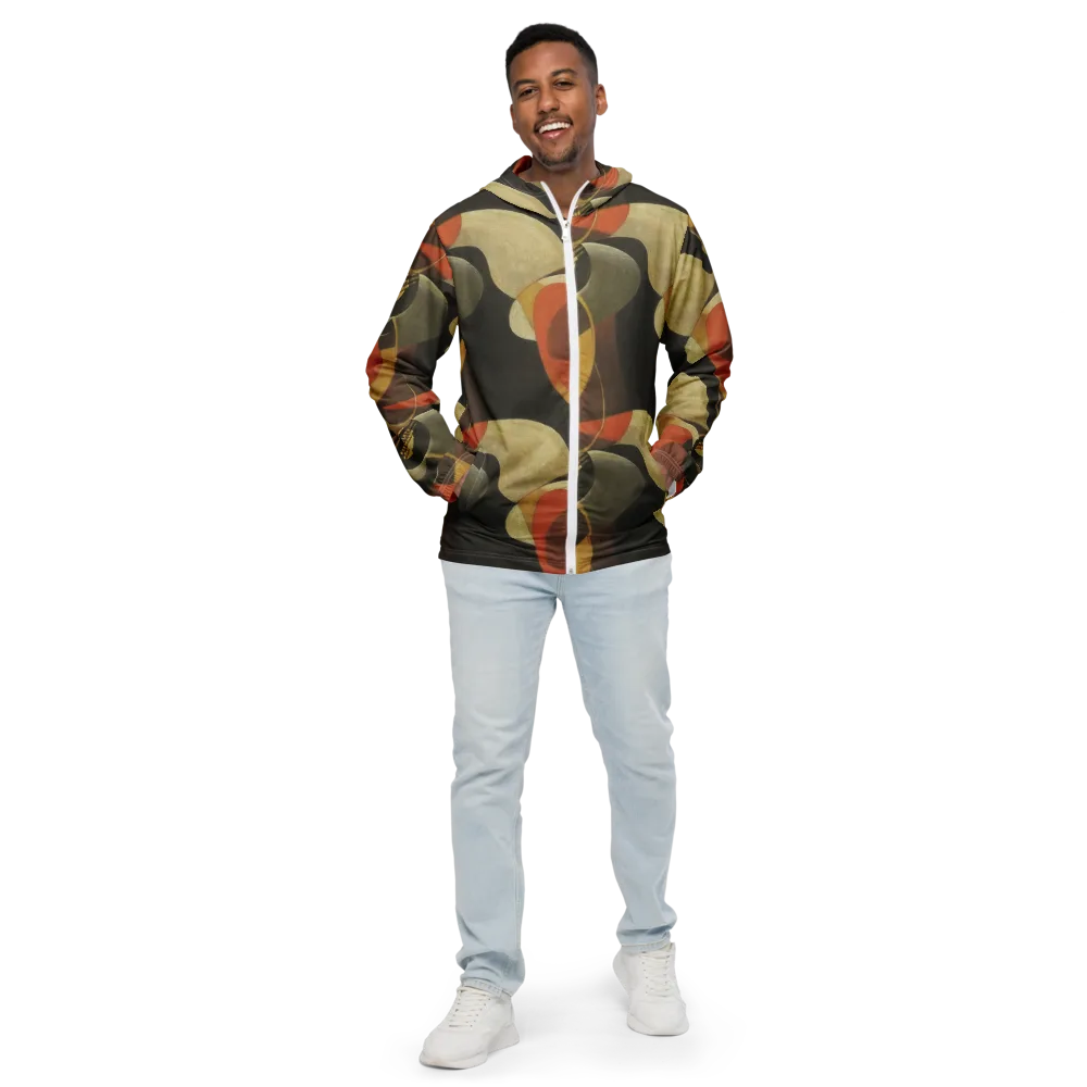 Sienna Circuit on Men's Windbreaker — Front