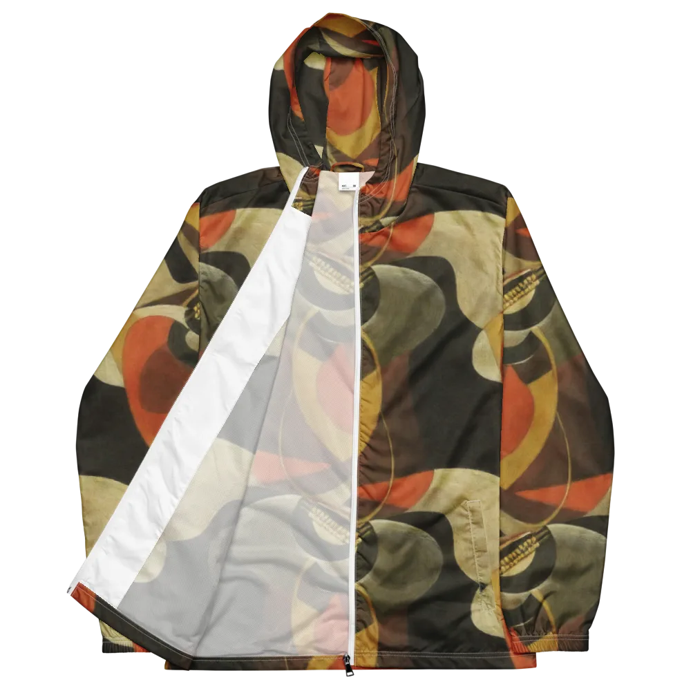 Sienna Circuit on Men's Windbreaker — Front