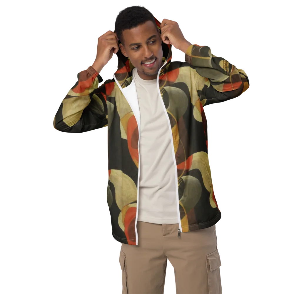 Sienna Circuit on Men's Windbreaker — Front