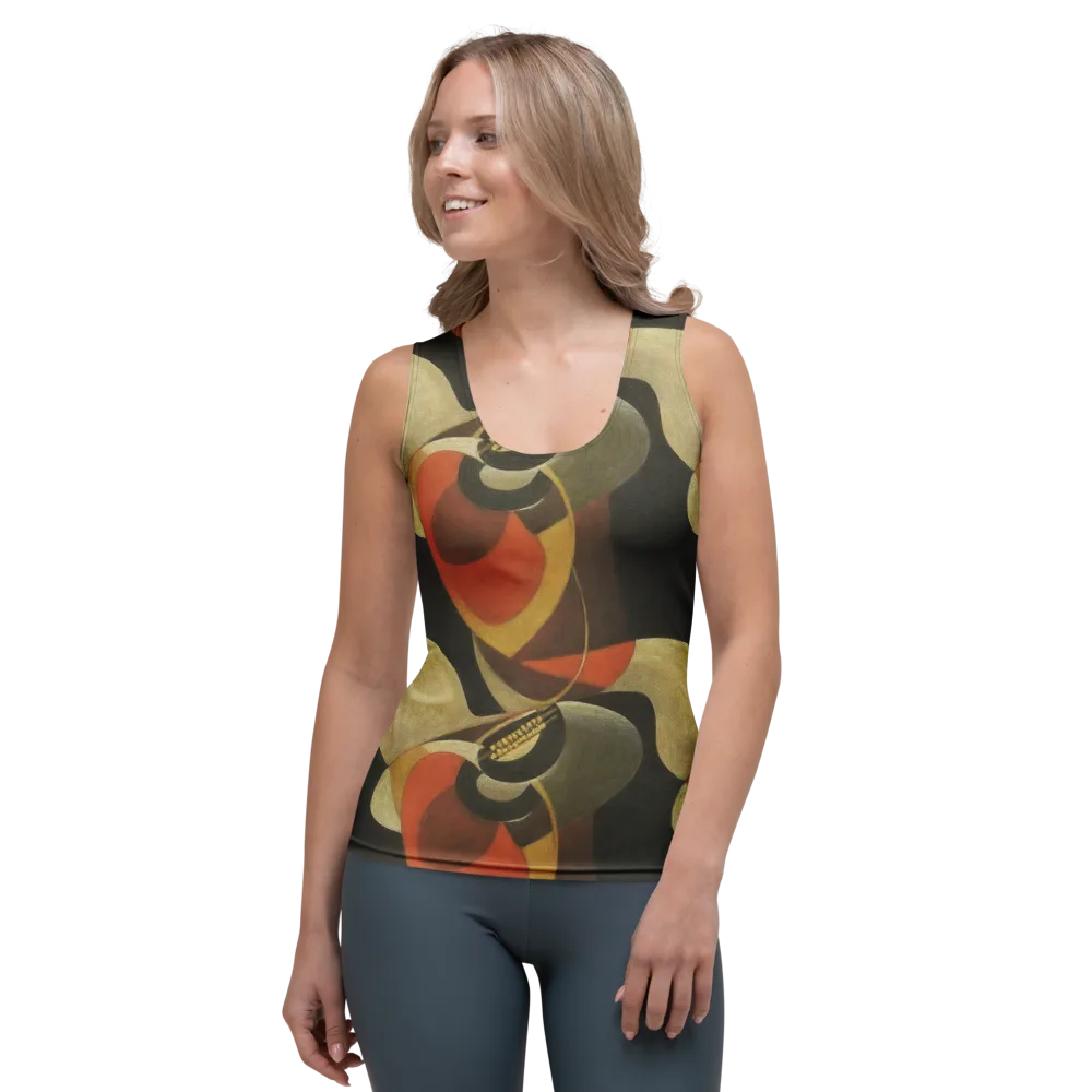 Sienna Circuit on Women's Tank Top — Front