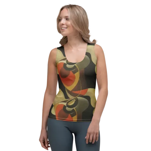 Sienna Circuit on a Women's Tank Top