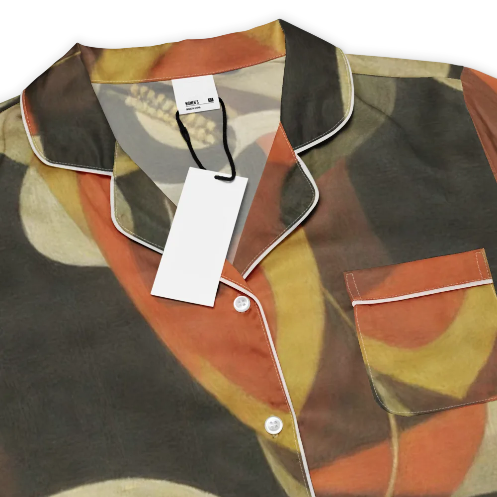 Sienna Circuit on Women's Short Sleeve Pajama Top — Product details