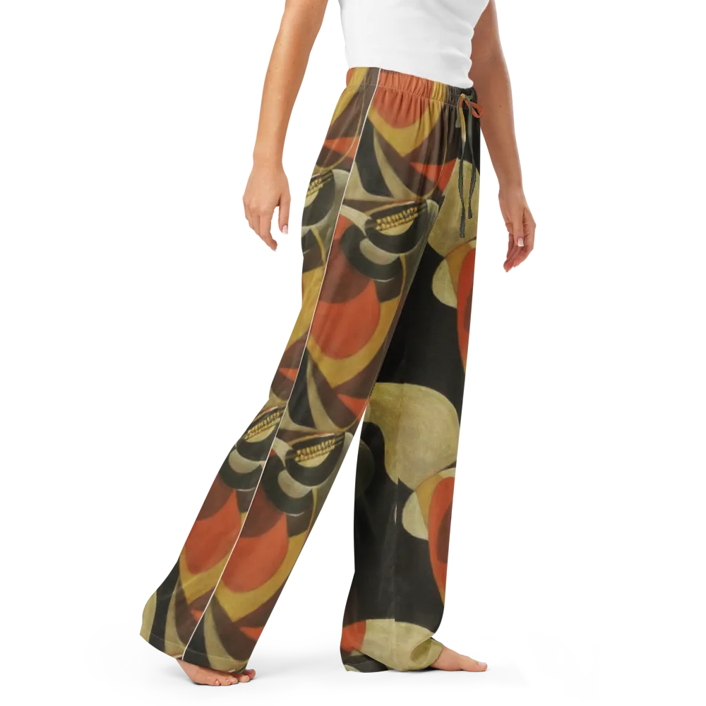 Sienna Circuit on Women's Pajama Pants — Right Front