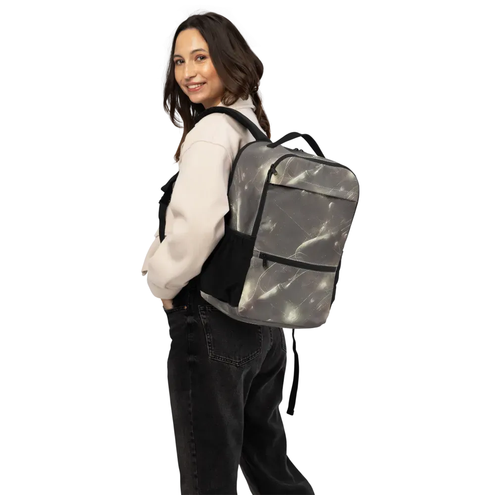 Nebula Veins on Utility Backpack — Back