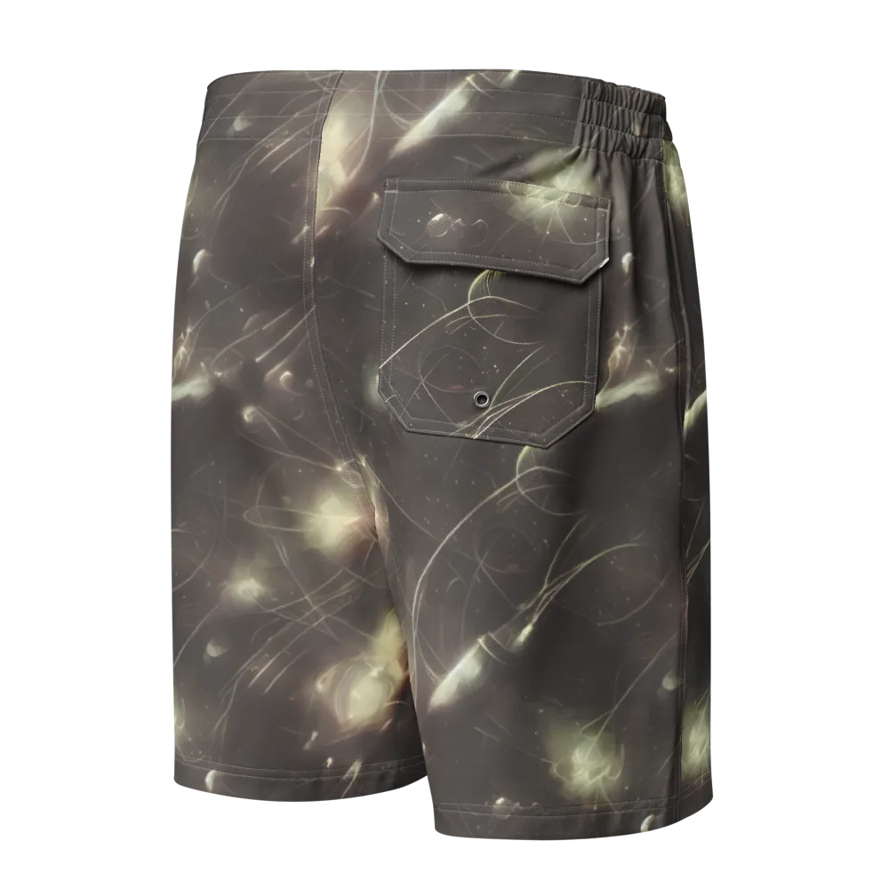 Nebula Veins on Men's Board Shorts — Back
