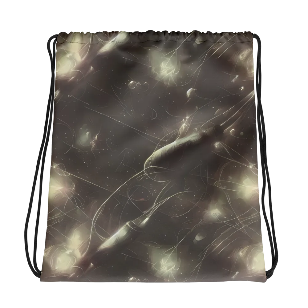 Nebula Veins on Drawstring Bag — Photo