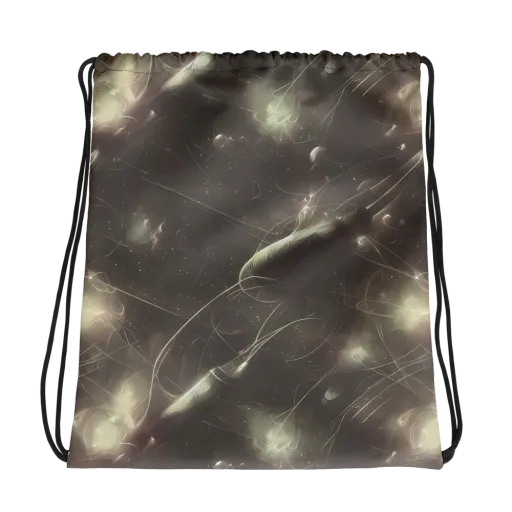Nebula Veins on a Drawstring Bag