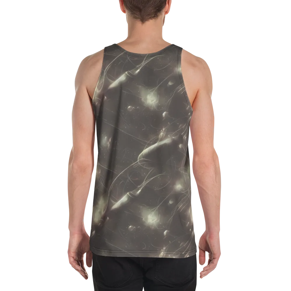 Nebula Veins on Men's Tank Top — Back