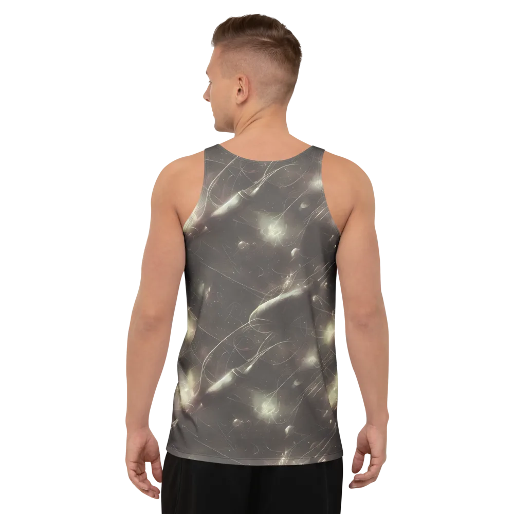 Nebula Veins on Men's Tank Top — Back