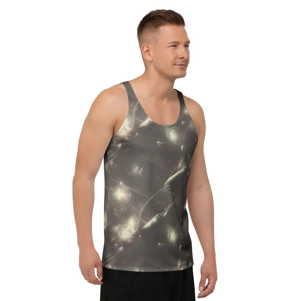 Nebula Veins on Men's Tank Top — Right Front