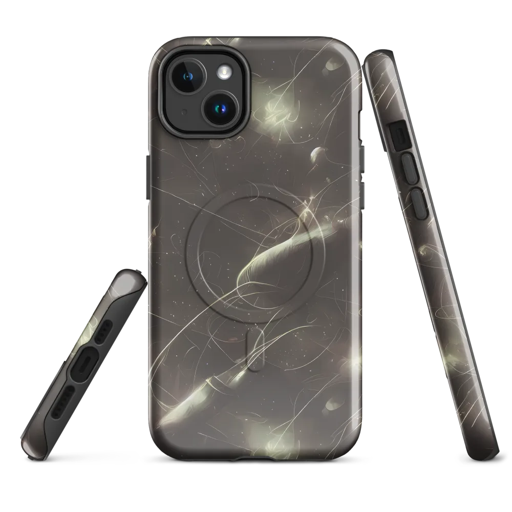 Nebula Veins on MagSafe Tough Case for iPhone® — Front