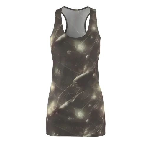 Nebula Veins on a Racerback Dress