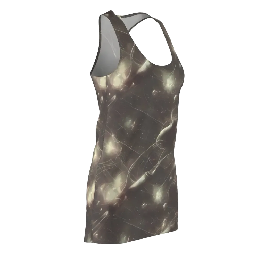 Nebula Veins on Racerback Dress — Front Side