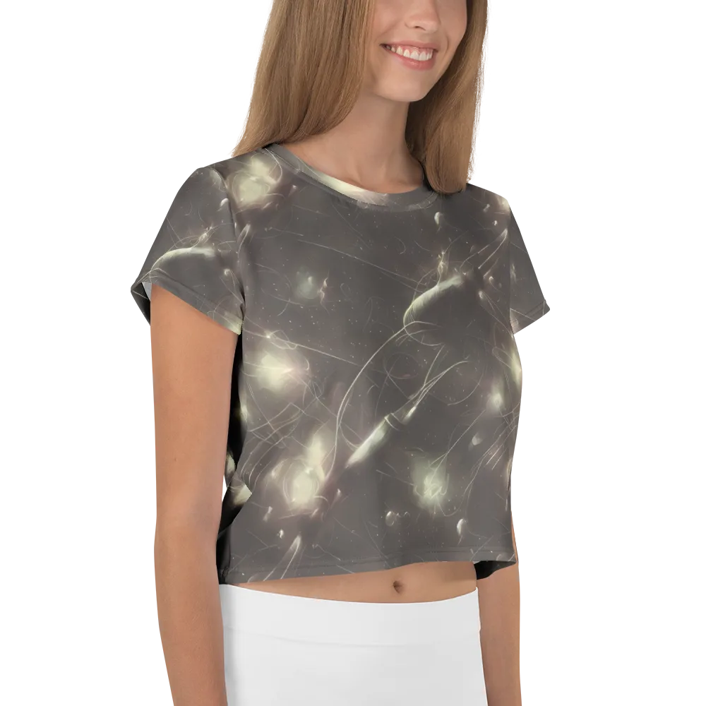 Nebula Veins on Crop Tee — Right