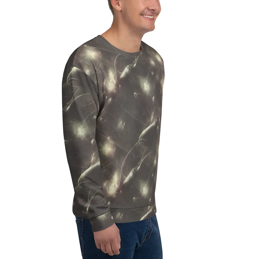 Nebula Veins on Sweatshirt — Right Front