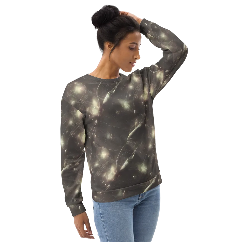 Nebula Veins on Sweatshirt — Right Front