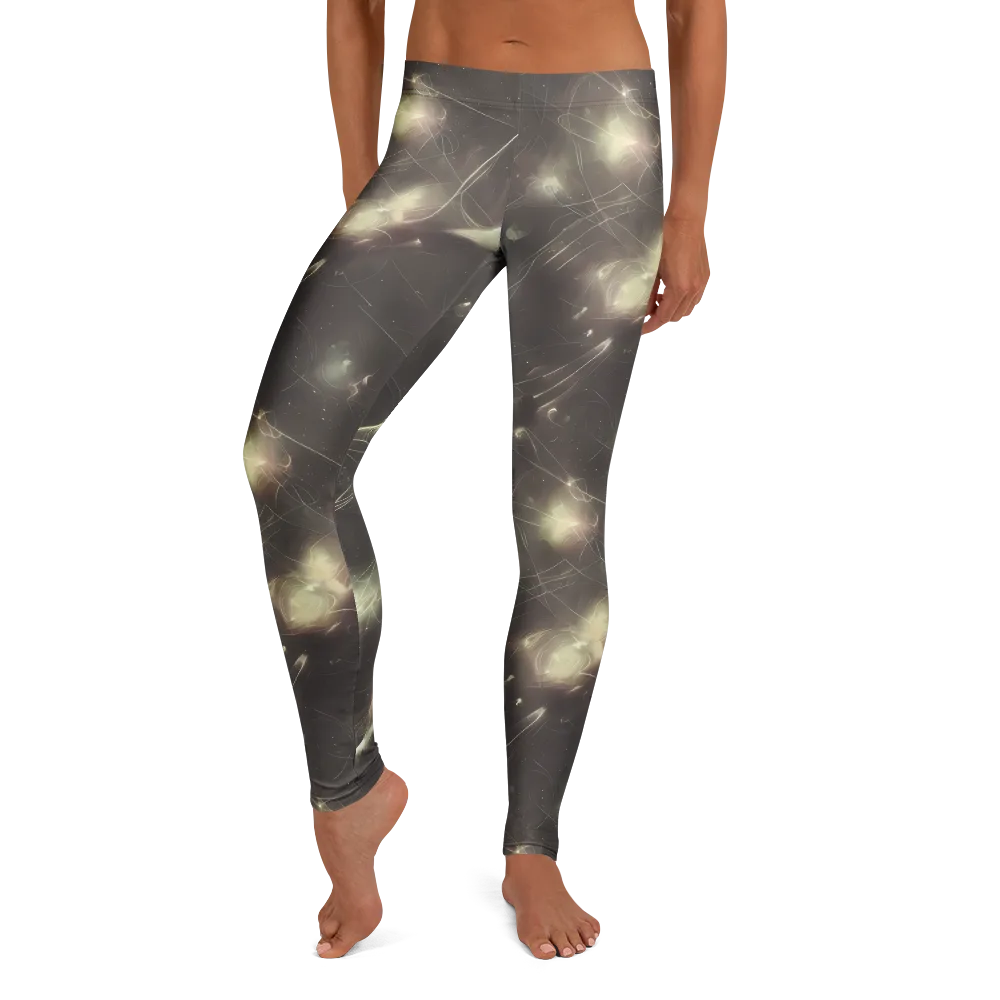 Nebula Veins on Leggings — Front