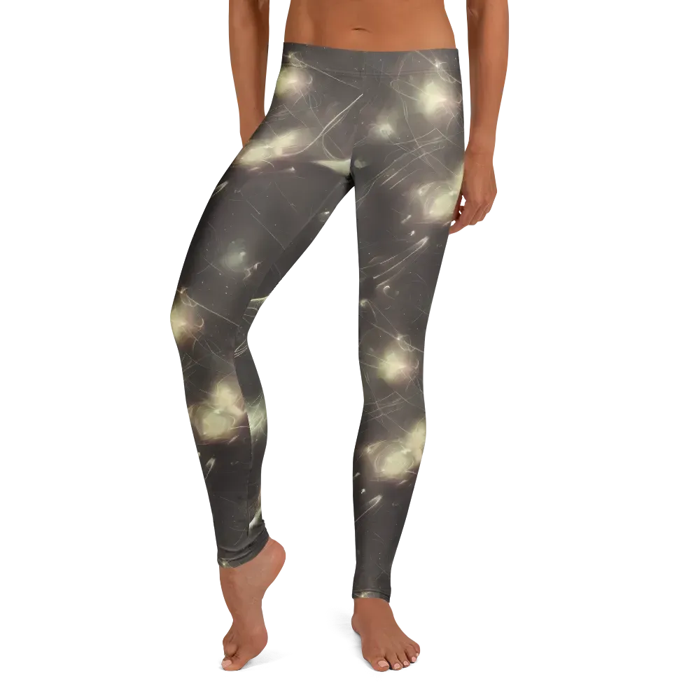 Nebula Veins on Leggings — Front