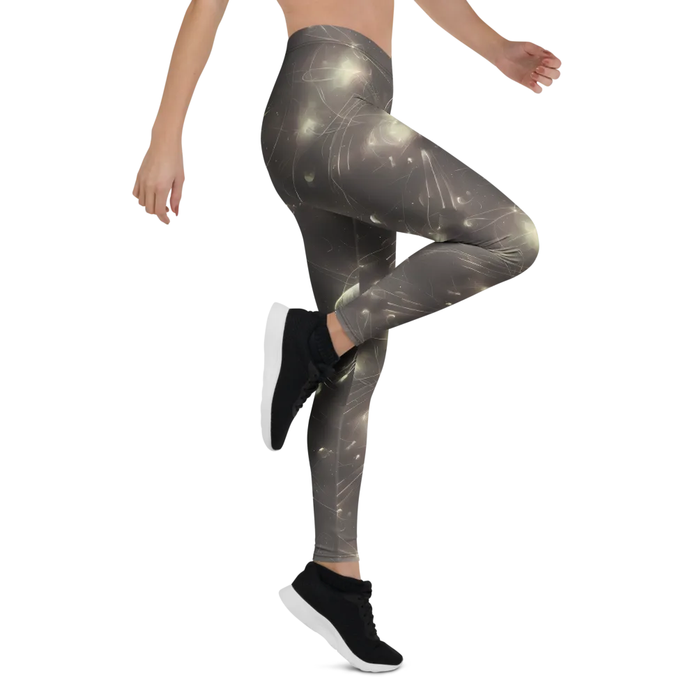 Nebula Veins on Leggings — Right