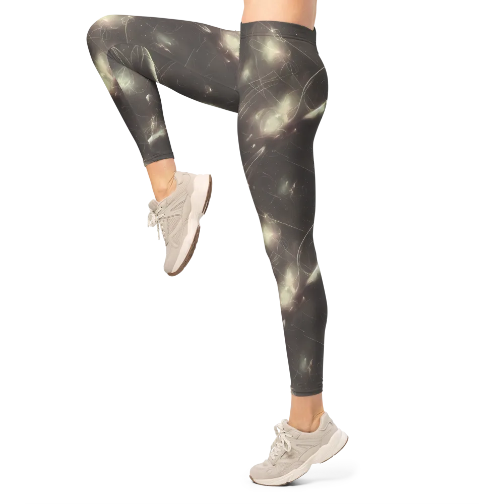 Nebula Veins on Leggings — Left