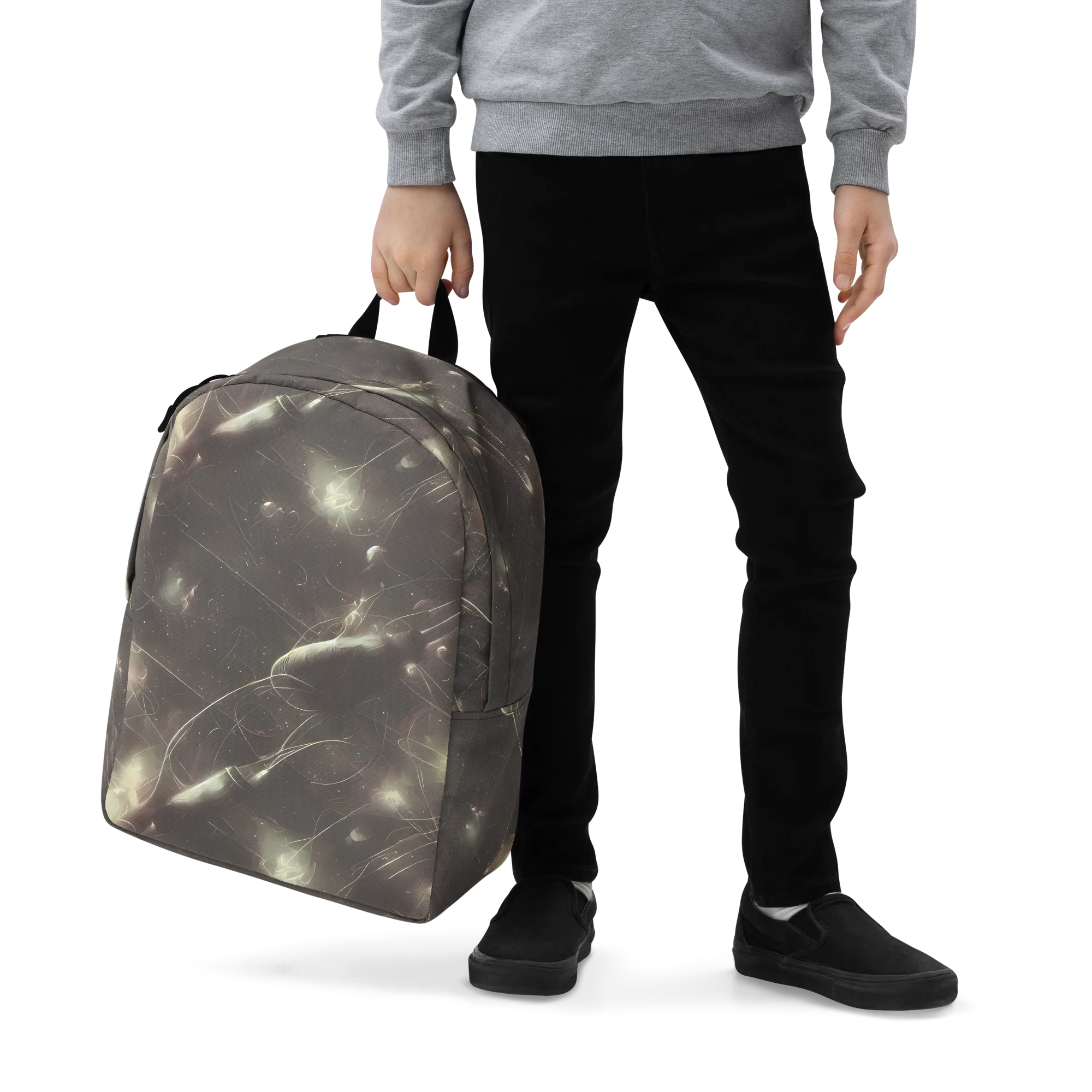 Nebula Veins on Minimalist Backpack — Zoomed-in
