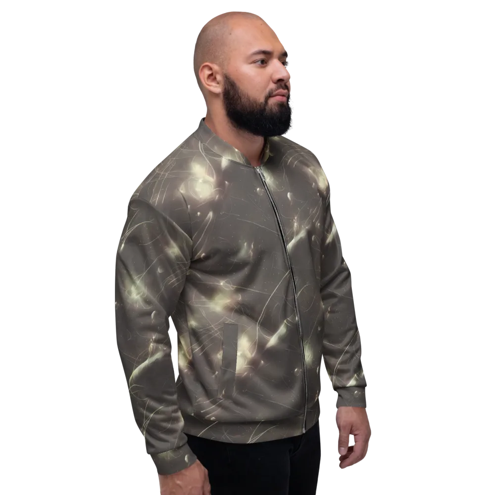 Nebula Veins on Bomber Jacket — Right