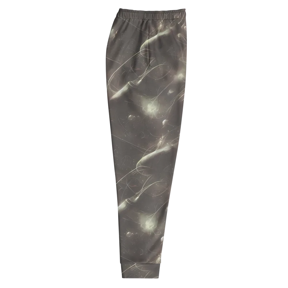 Nebula Veins on Men's Joggers — Right