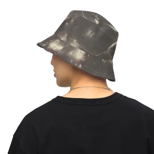 Nebula Veins on a Reversible Bucket Hat