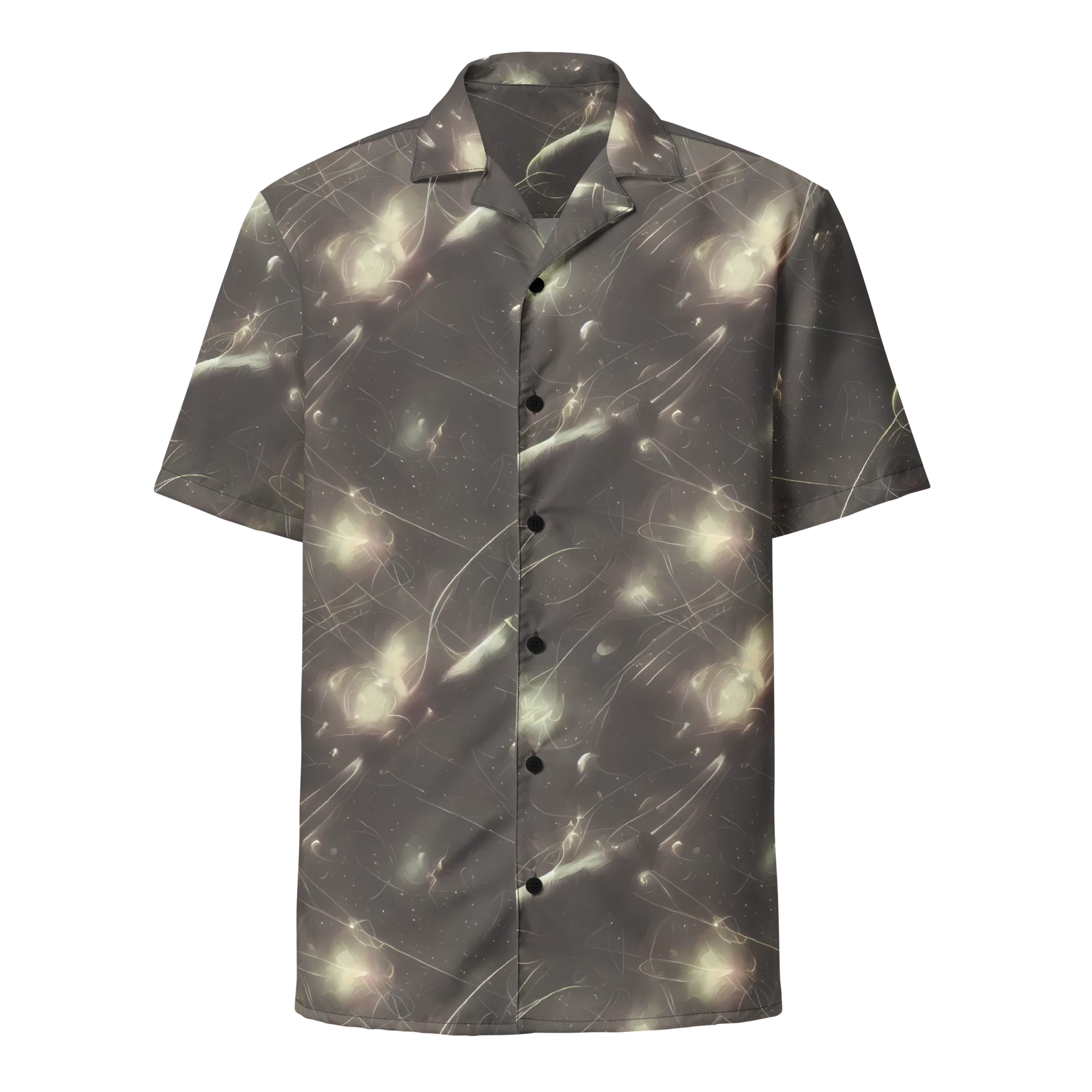Nebula Veins on Button Shirt — Front