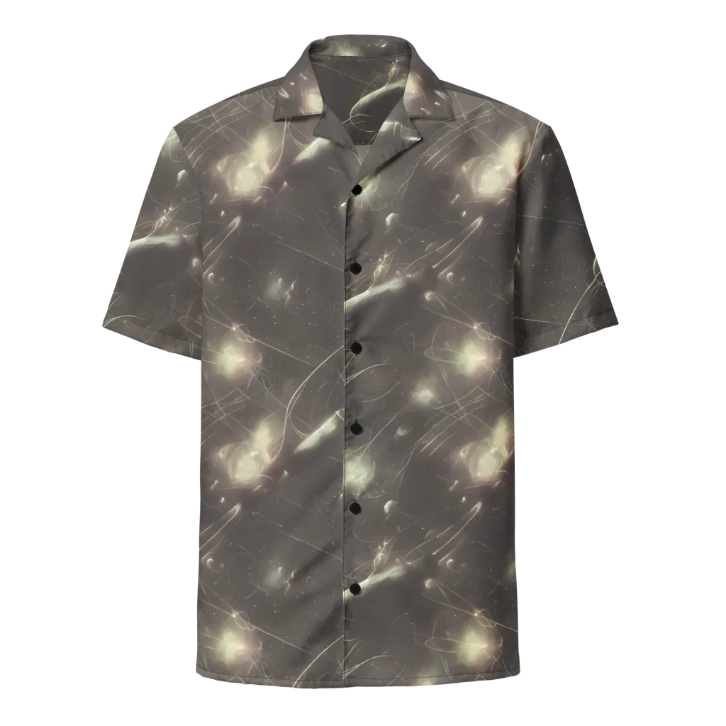 Nebula Veins on Button Shirt — Front