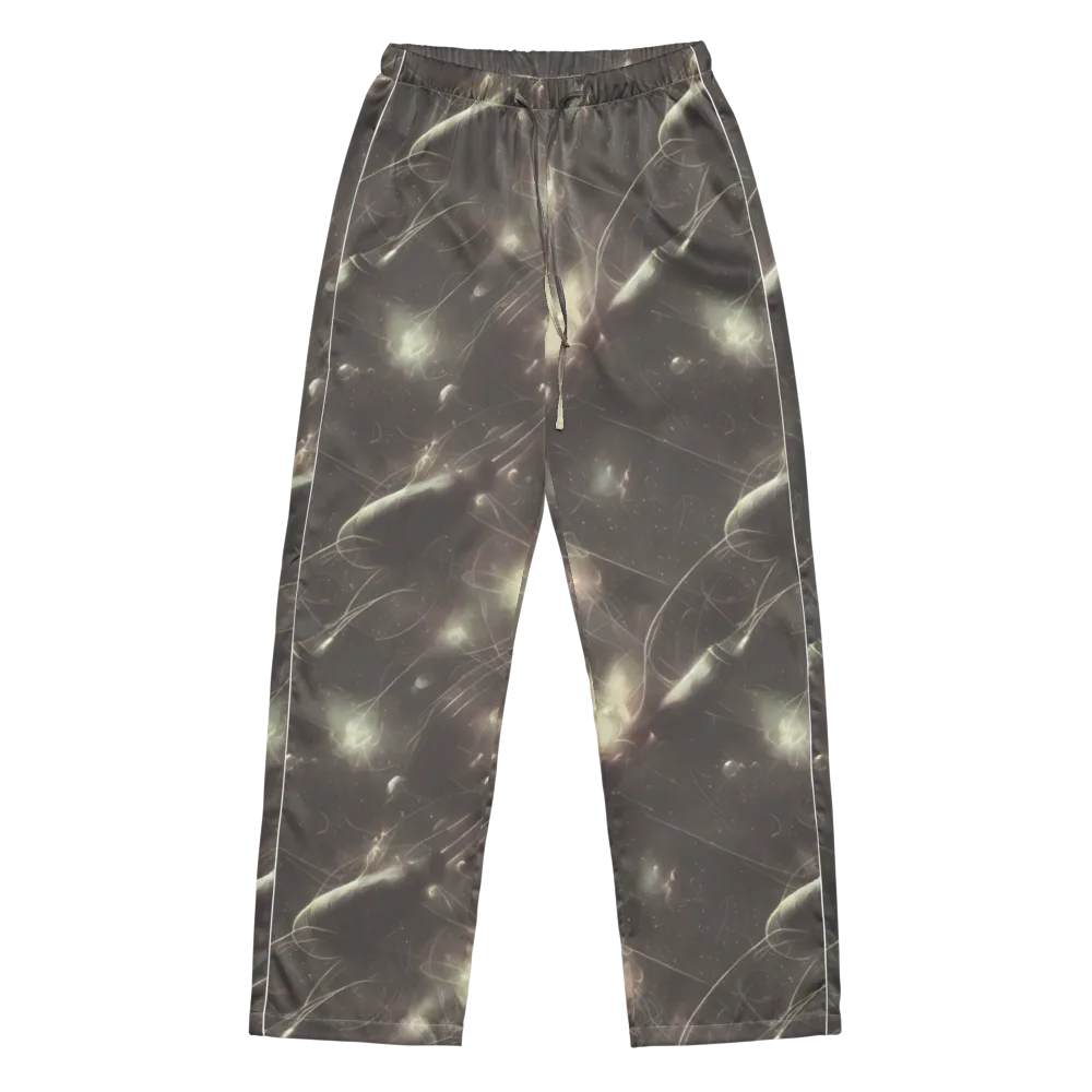 Nebula Veins on Women's Pajama Pants — Front