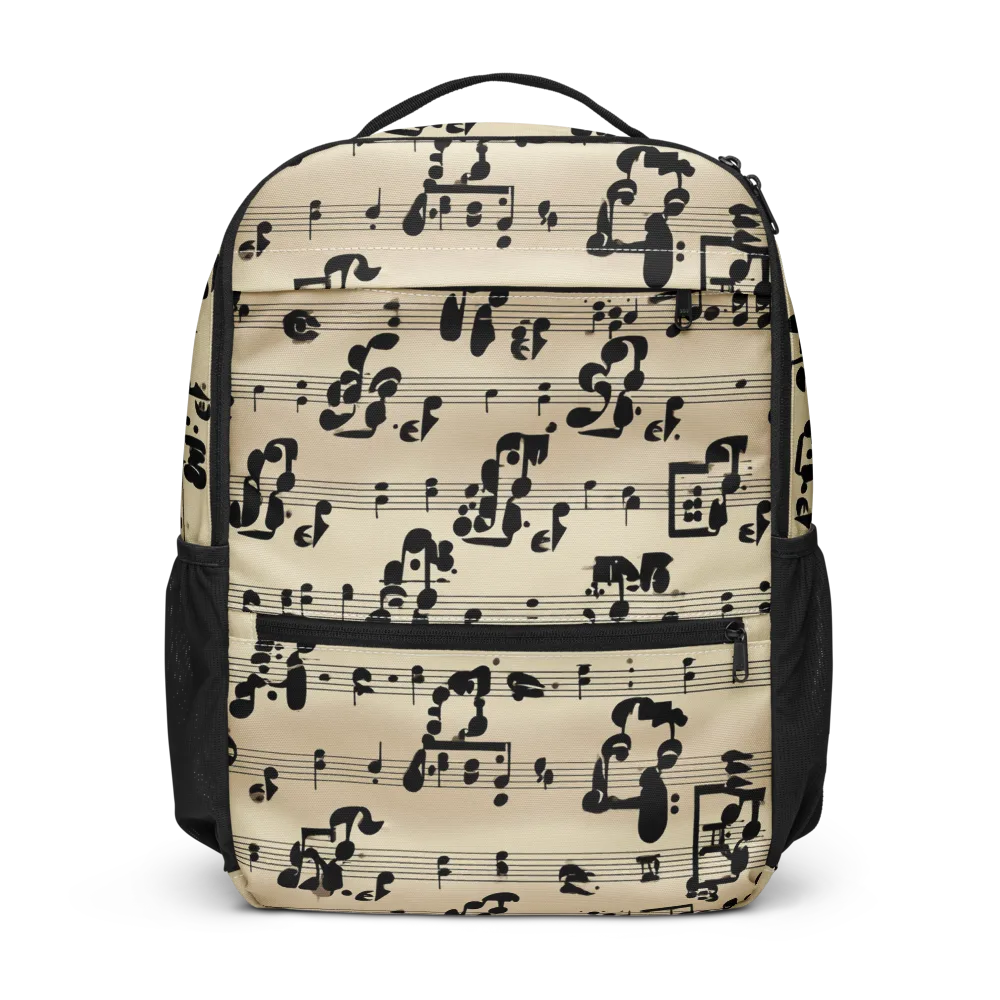 Midnight Melody on Utility Backpack — Front