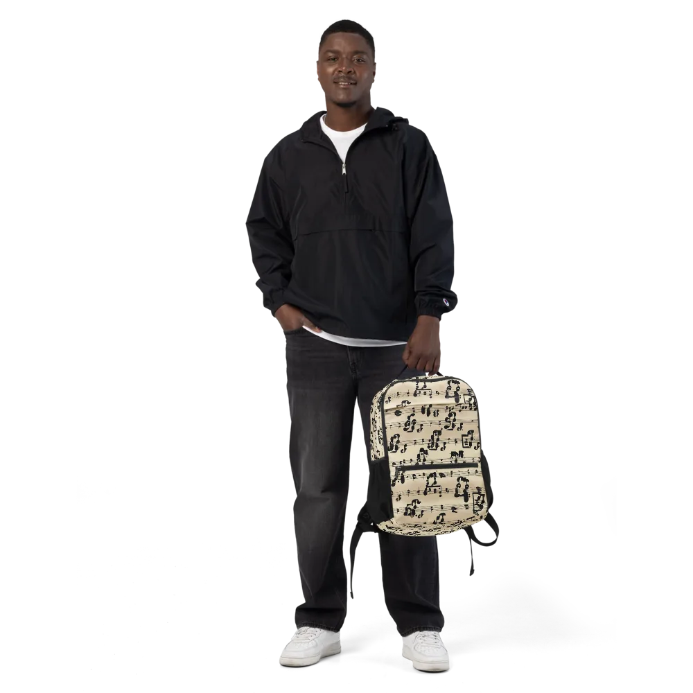Midnight Melody on Utility Backpack — Front