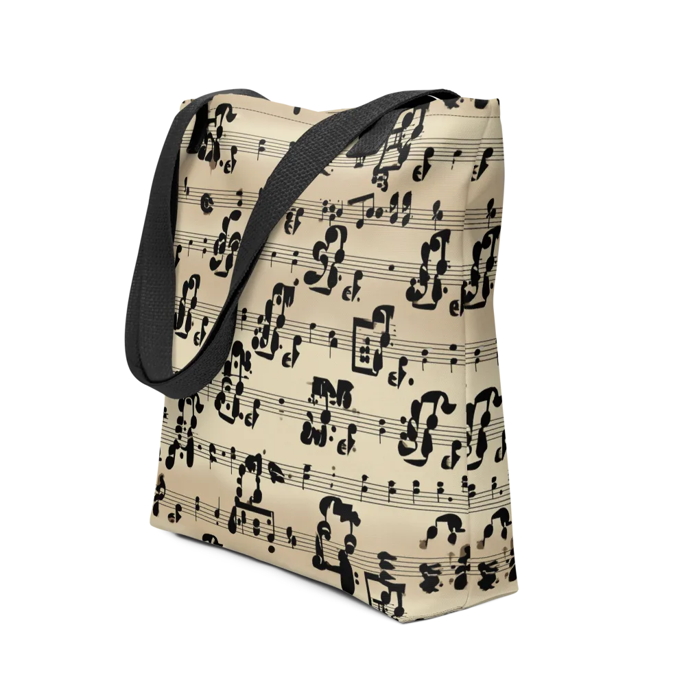 Midnight Melody on Tote Bag — Front