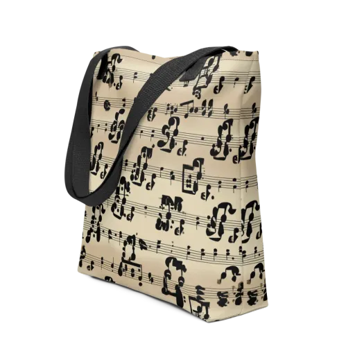 Midnight Melody on a Tote Bag