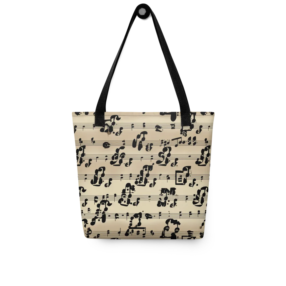 Midnight Melody on Tote Bag — Front
