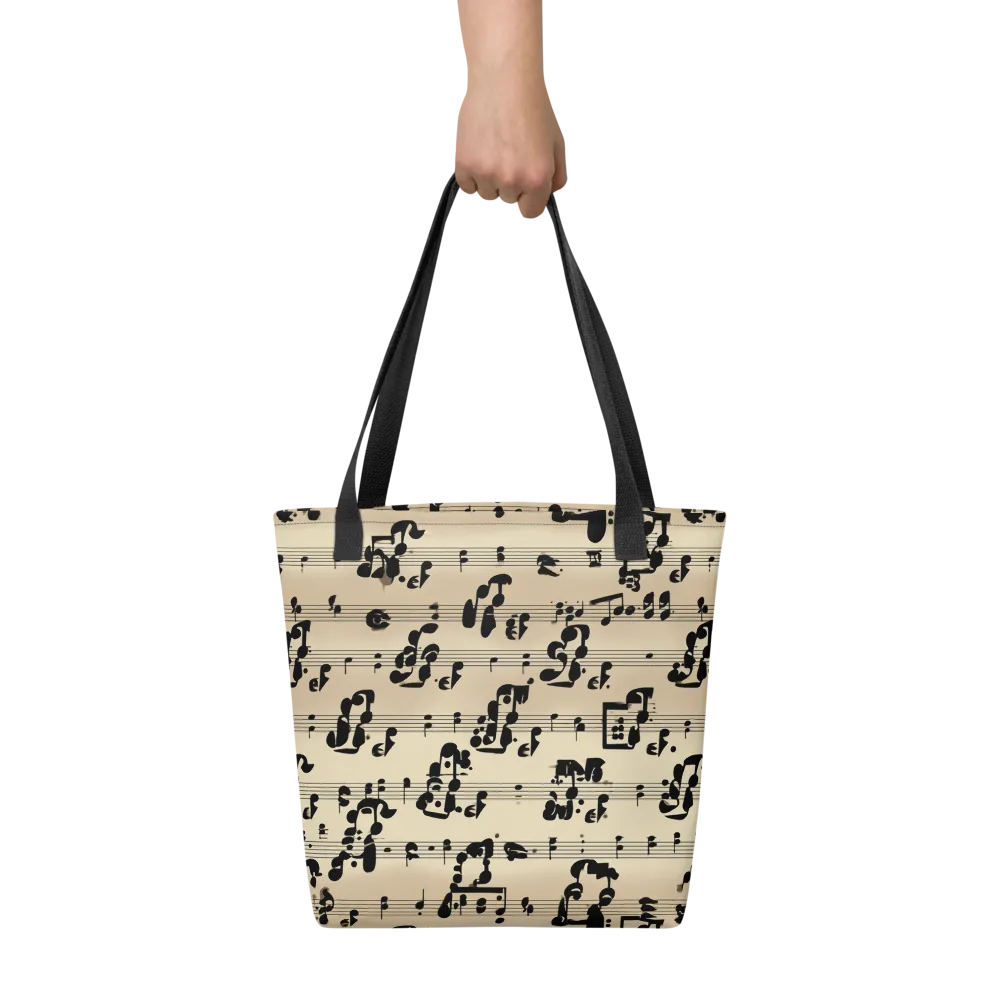 Midnight Melody on Tote Bag — Front