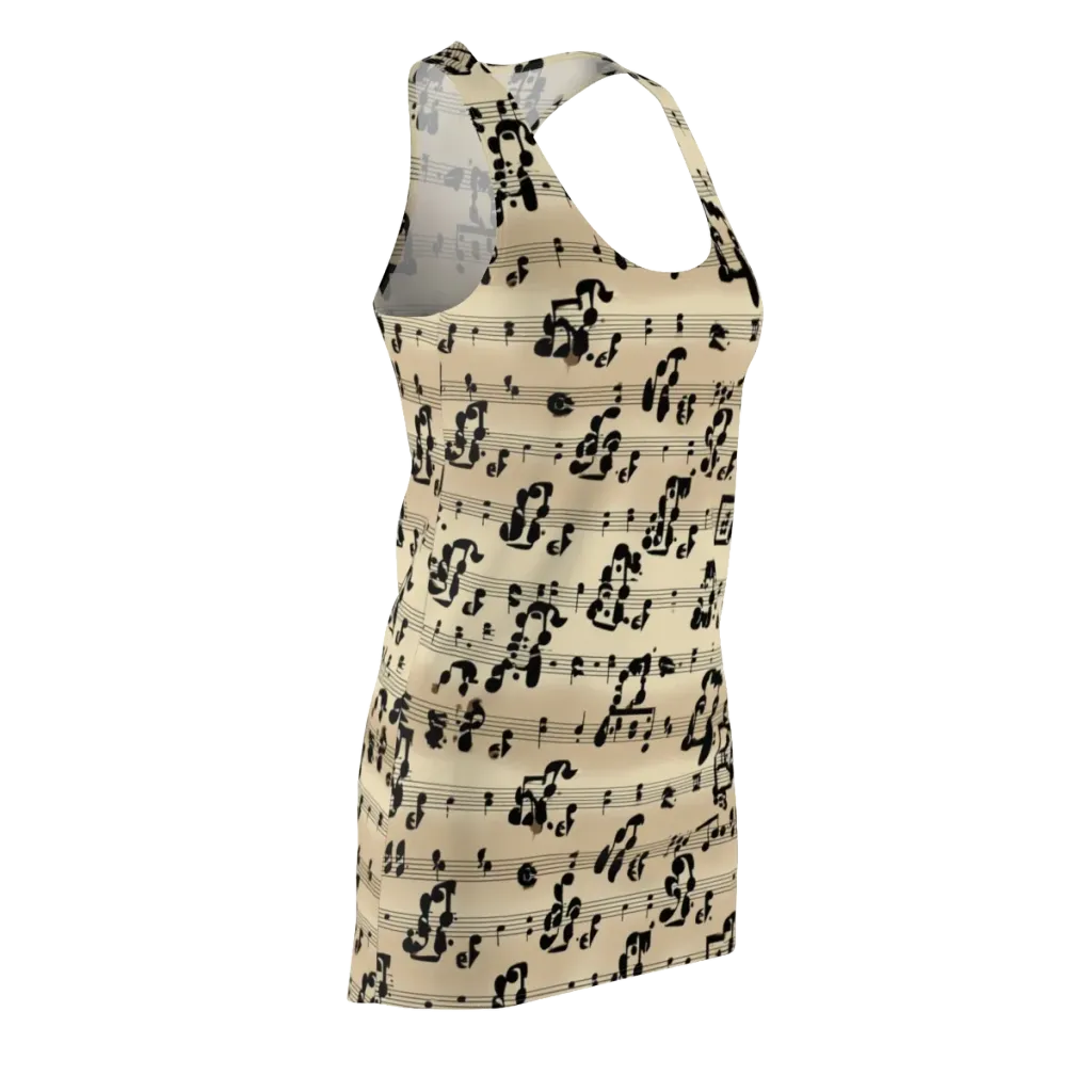 Midnight Melody on Racerback Dress — Front Side