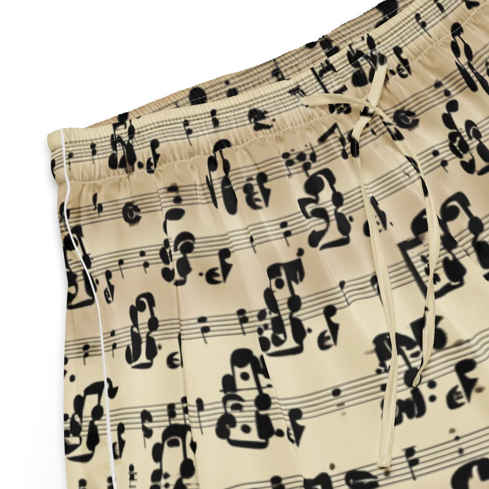 Midnight Melody on Women's Pajama Shorts — Product details