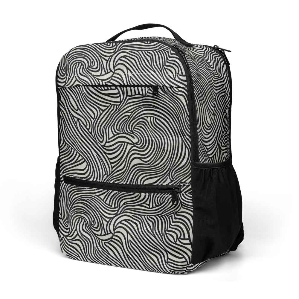 Liquid Line on Utility Backpack — Left Front