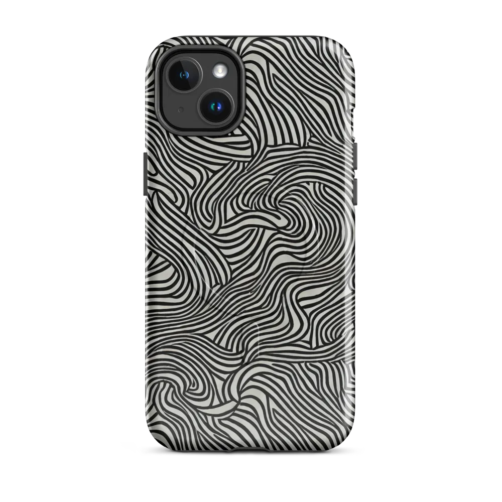 Liquid Line on MagSafe Tough Case for iPhone® — Front