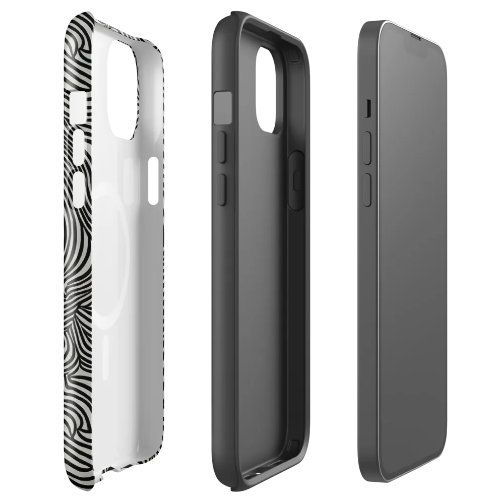 Liquid Line on MagSafe Tough Case for iPhone® — Front